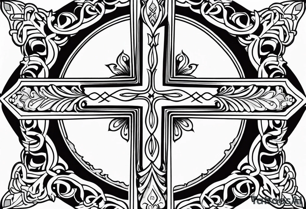 Faith Cross tattoo idea