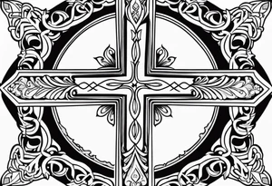 Faith Cross tattoo idea