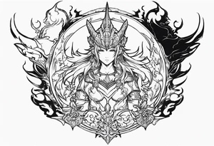 Final Fantasy XIV Warrior tattoo idea