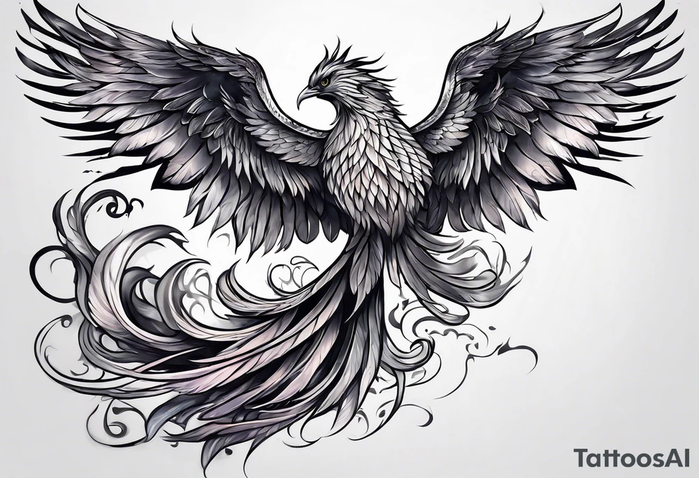Phoenix tattoo idea