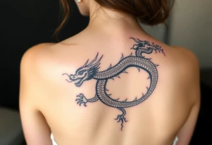 dragon tattoo idea