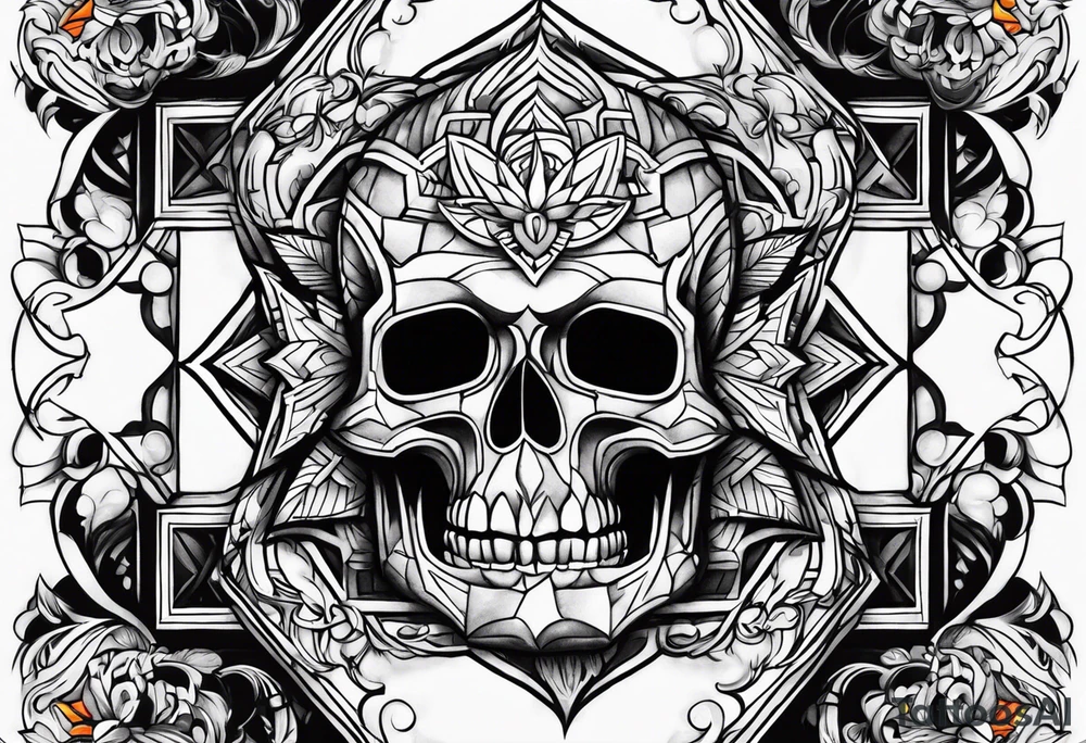 On fire from within tattoo idea