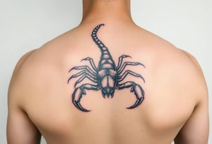 A mysterious scorpion tattoo idea