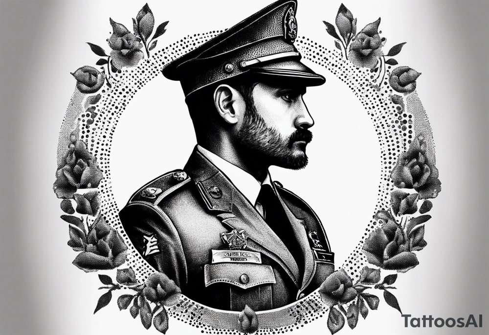 officer capricorn tattoo idea
