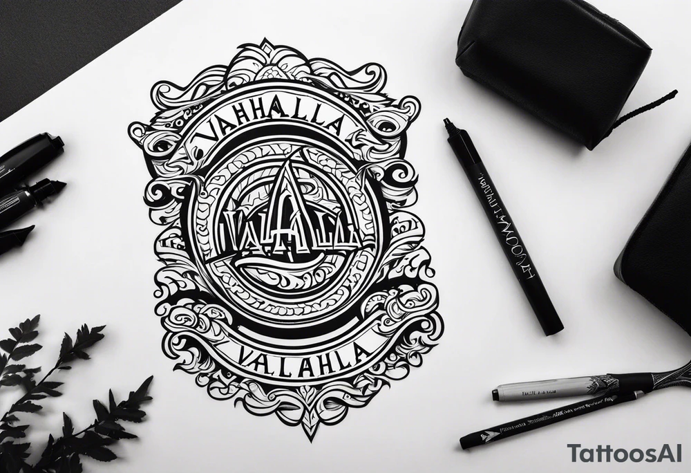 Valhalla tattoo idea