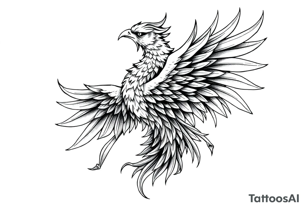 Phoenix tattoo idea