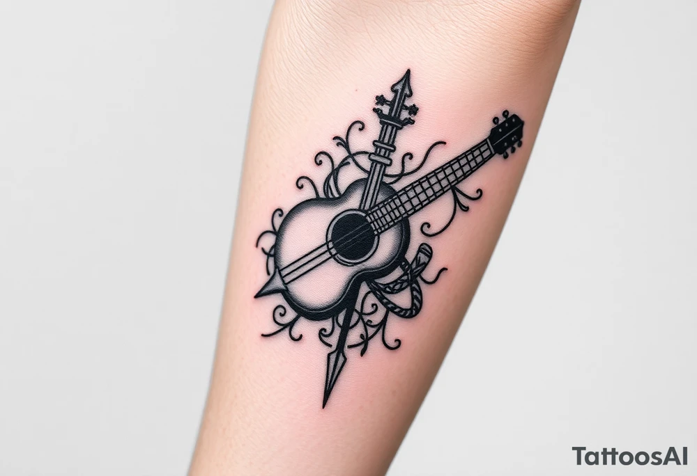 music tattoo idea
