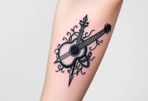 music tattoo idea