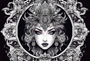 from the deepest darkest place comes evil tattoo idea