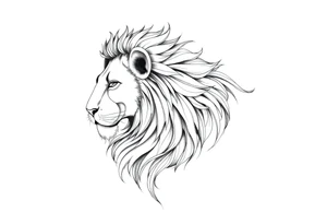Mom lion tattoo idea