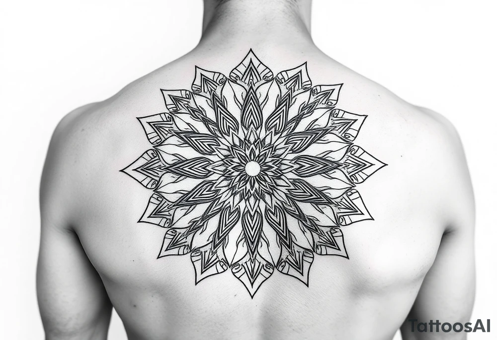 Mandala tattoo idea