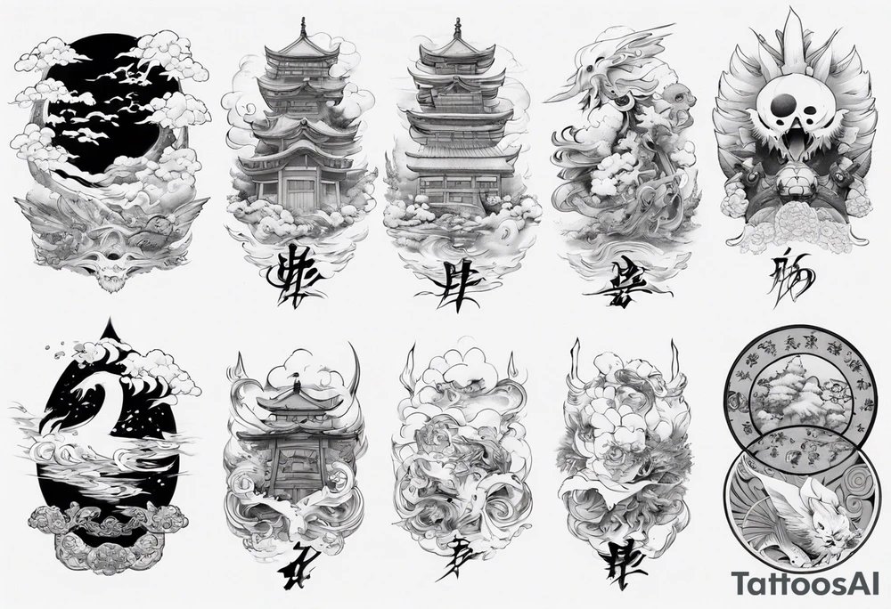 combining E and H tattoo idea