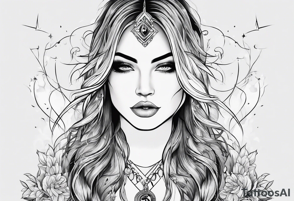 lightning tattoo idea