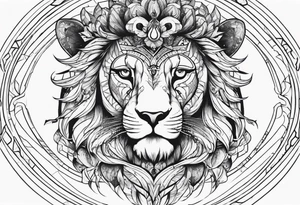 lion tamer tattoo idea