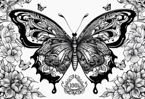 Books, music, butterfly, gamer tattoo idea