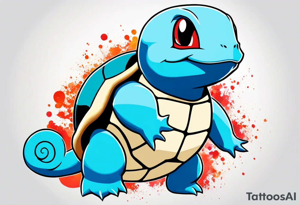 Squirtle tattoo idea
