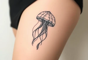 A big jellyfish tattoo tattoo idea