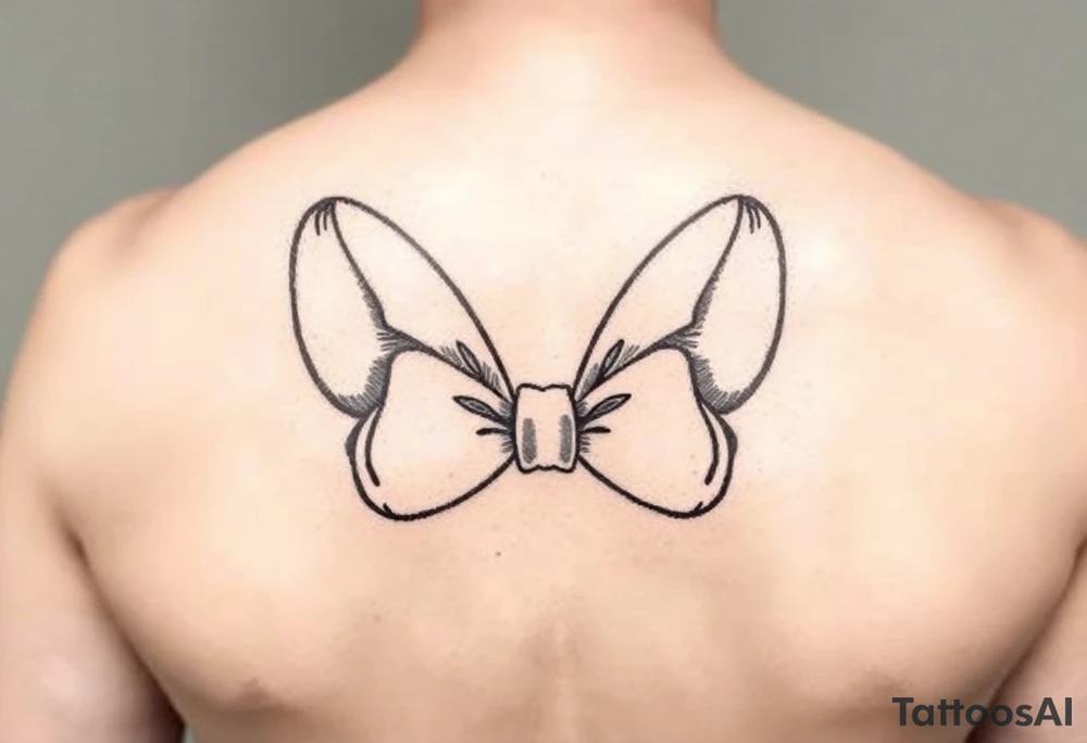 Minnie ears tattoo idea