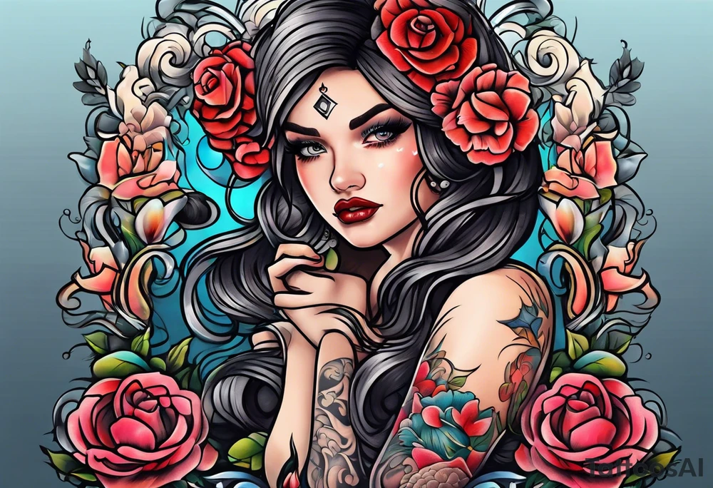 crybaby tattoo idea