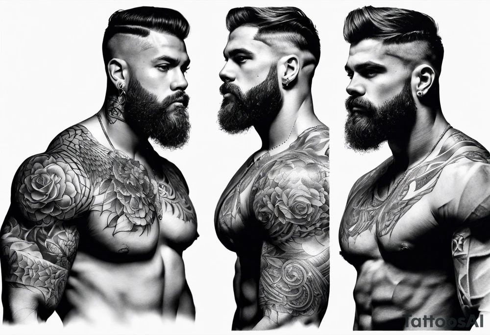 Brutal sleeve tattoo tattoo idea