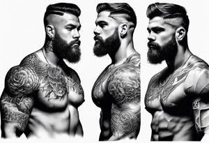 Brutal sleeve tattoo tattoo idea