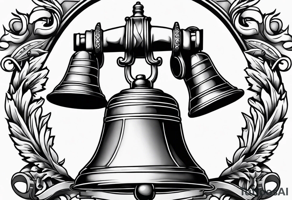 Liberty bell tattoo idea