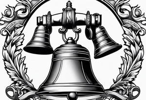 Liberty bell tattoo idea