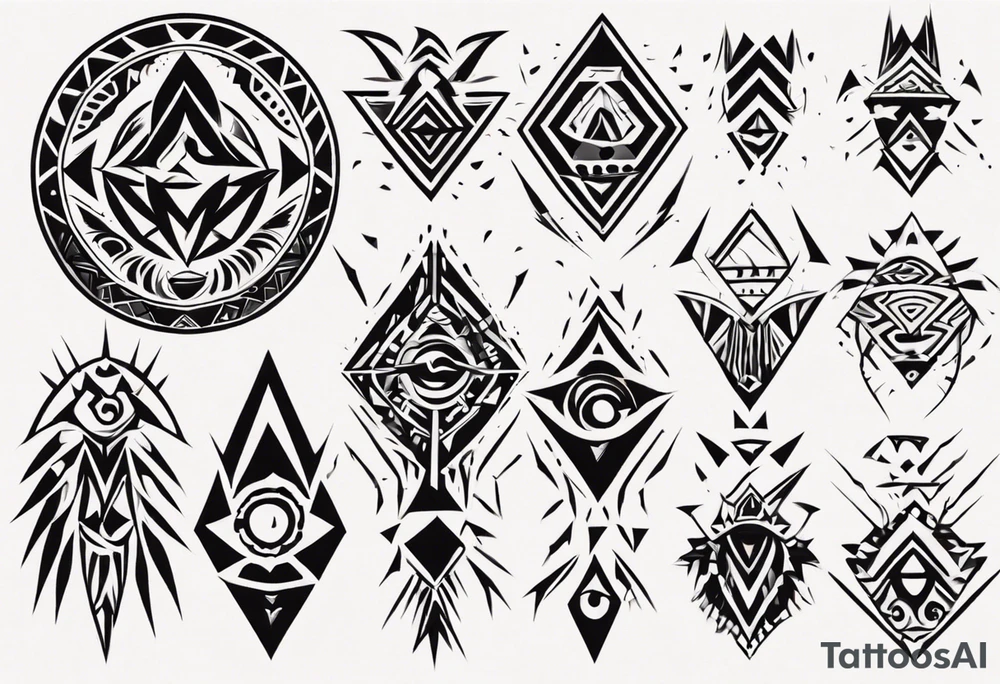 Un tribal tattoo idea