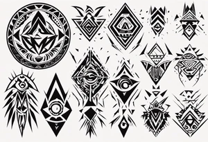 Un tribal tattoo idea