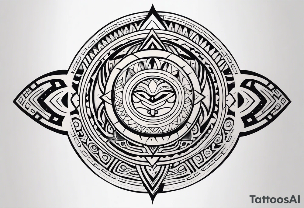 maori tribal  half sleeve tattoo tattoo idea