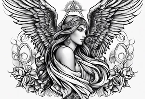 Archangel tattoo idea