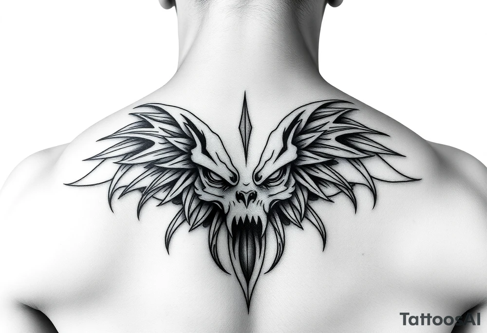 Meaningful tattoo for neck tattoo idea