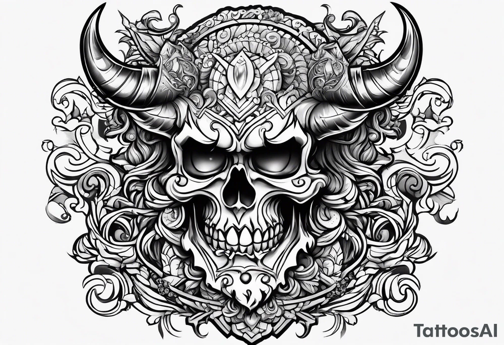 Devil stoned tattoo idea
