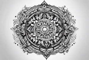 circle tattoo idea