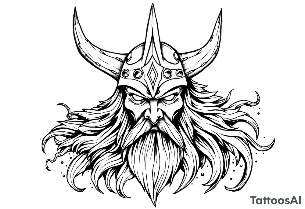 Viking symbolism tattoo idea