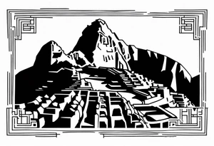 Machu Picchu tattoo idea