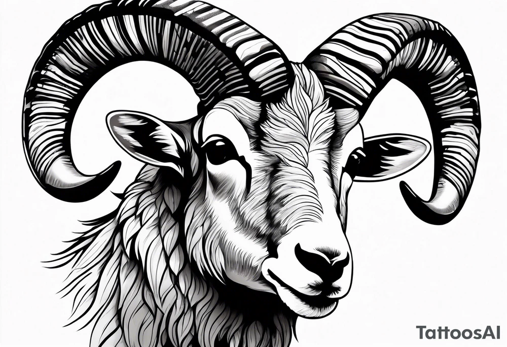 Grand canyon, big horn sheep, forearm tattoo idea