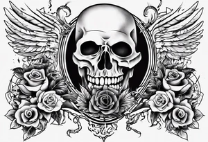 gangster tattoo for back tattoo idea
