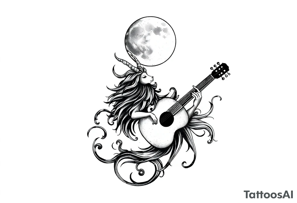 language of music with love for it 
Zodiac sign Aquarius with ascendant Taurus and Scorpio in the moon tattoo idea