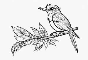 Quetzal tattoo idea