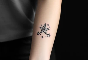 Stars tattoo idea