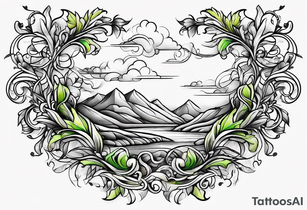 Vines tattoo idea