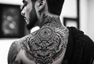 Neck tattoos for men tattoo idea