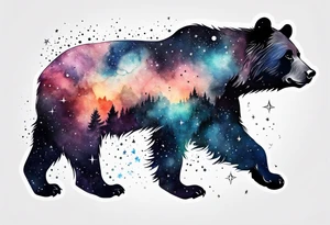 Ursa Major constellation tattoo idea