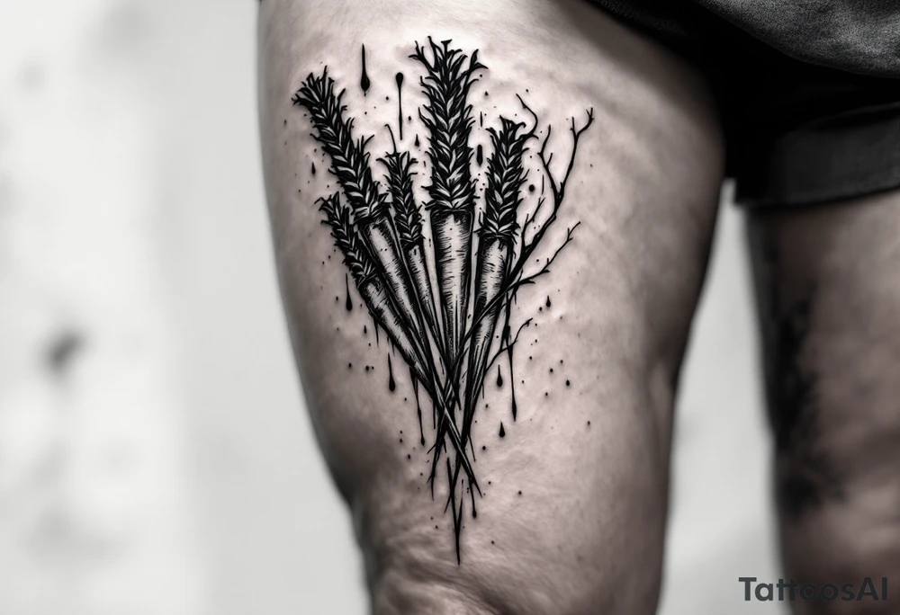 Chives tattoo idea