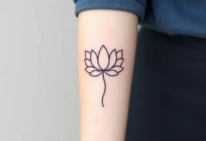 Lotus tattoo idea