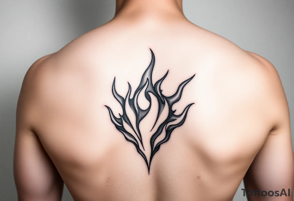 Flame tattoo idea