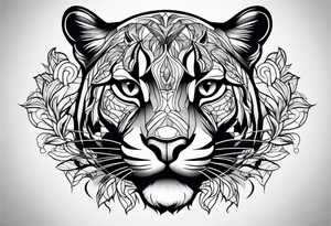 Cougar tattoo idea