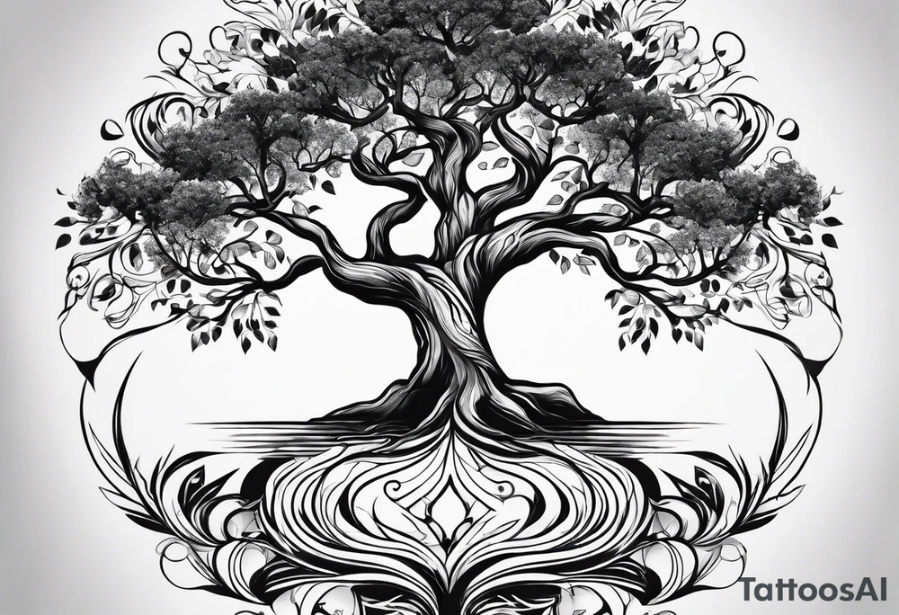 tree of life tattoo idea