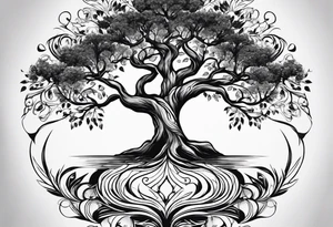 tree of life tattoo idea